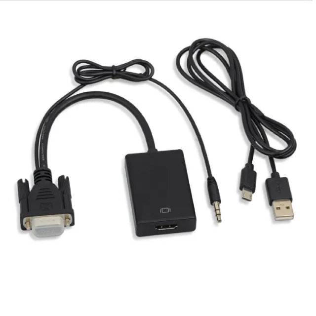 VGA to HDMI Cable | 1080P Video Converter UK - Image 2