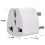 Travel Adapter - 2-Pin to 3-Pin Travel Plug – Best Selling Product in UK - Image 2