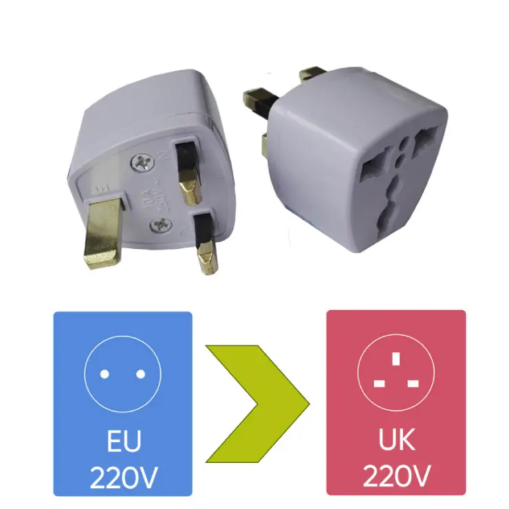 UK to EU Power Plug Adapter – 3 Pin to 2 Pin Travel Plug – Best Selling Product in UK - Image 4