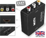 AV to HDMI 1080P RCA CVBS Video Audio Converter – Best Selling Product in UK - Image 2
