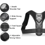 Back Pain Relief Posture Corrector-Adjustable Posture Corrector Belt UK - Image 2