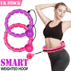 Adjustable 24/36/48 Knots for Waist Fitness & Weight Loss - Affordable fitness hoop UK