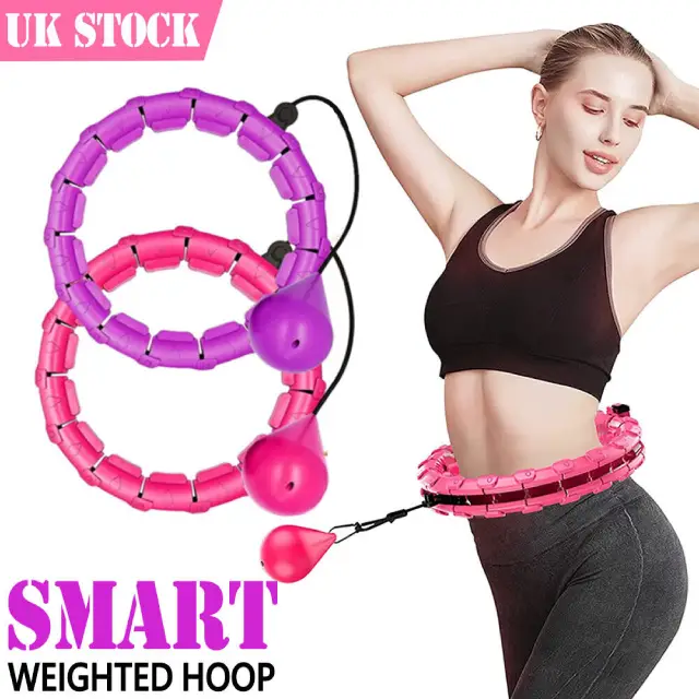 Adjustable 24/36/48 Knots for Waist Fitness & Weight Loss - Affordable fitness hoop UK
