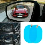 Car Rearview Mirror Rainproof & Anti glare mirror film UK | Waterproof Nano Protective Stickers