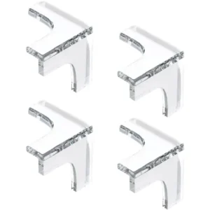 Baby Protector corner UK (Pack of 4) – Clear Silicone Edge & Corner Guards for Baby Proofing Furniture
