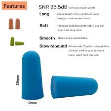 Blue Foam Earplugs – Best Selling Product in UK - Image 3