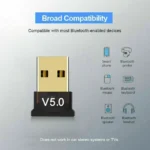 USB Bluetooth 5.0 Adapter Wireless Dongle – High-Speed Connection for Windows 10/11 PCs & Laptops Plug and Play Bluetooth USB UK - Image 5