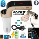 Bluetooth Car FM Transmitter – Wireless MP3 Radio Adapter & hands free car kit UK - Image 2