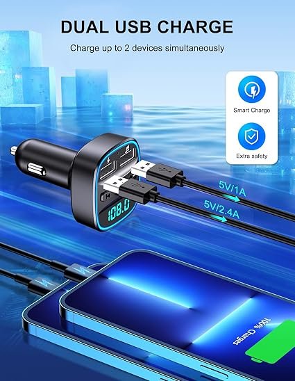 Bluetooth FM Transmitter for Car – Best Selling Product in UK - Image 3