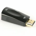Compact HDMI VGA Adapter UK – Digital to Analog Converter for PS4, PC, Laptop, TV Box