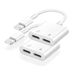Dual Lightning Splitter | Audio & Charger Adapter UK
