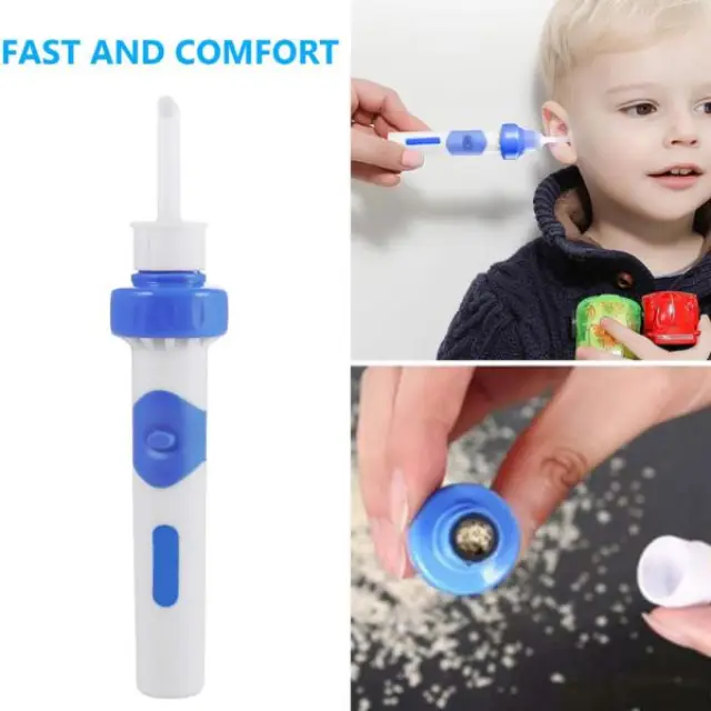 Electric ear cleaner UK – Safe Vacuum Suction Ear Cleaner for Adults & Kids
