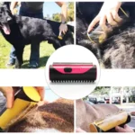 Pet Hair Deshedding Tool | Dual-Sided Fur & Massage Brush
