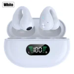TWS Ear Bone Conduction Earring Type Sports Clip Ear HiFi wireless earbuds UK
