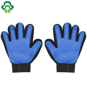 Pet Grooming Deshedding Glove | Silicone Fur Remover Mitt UK
