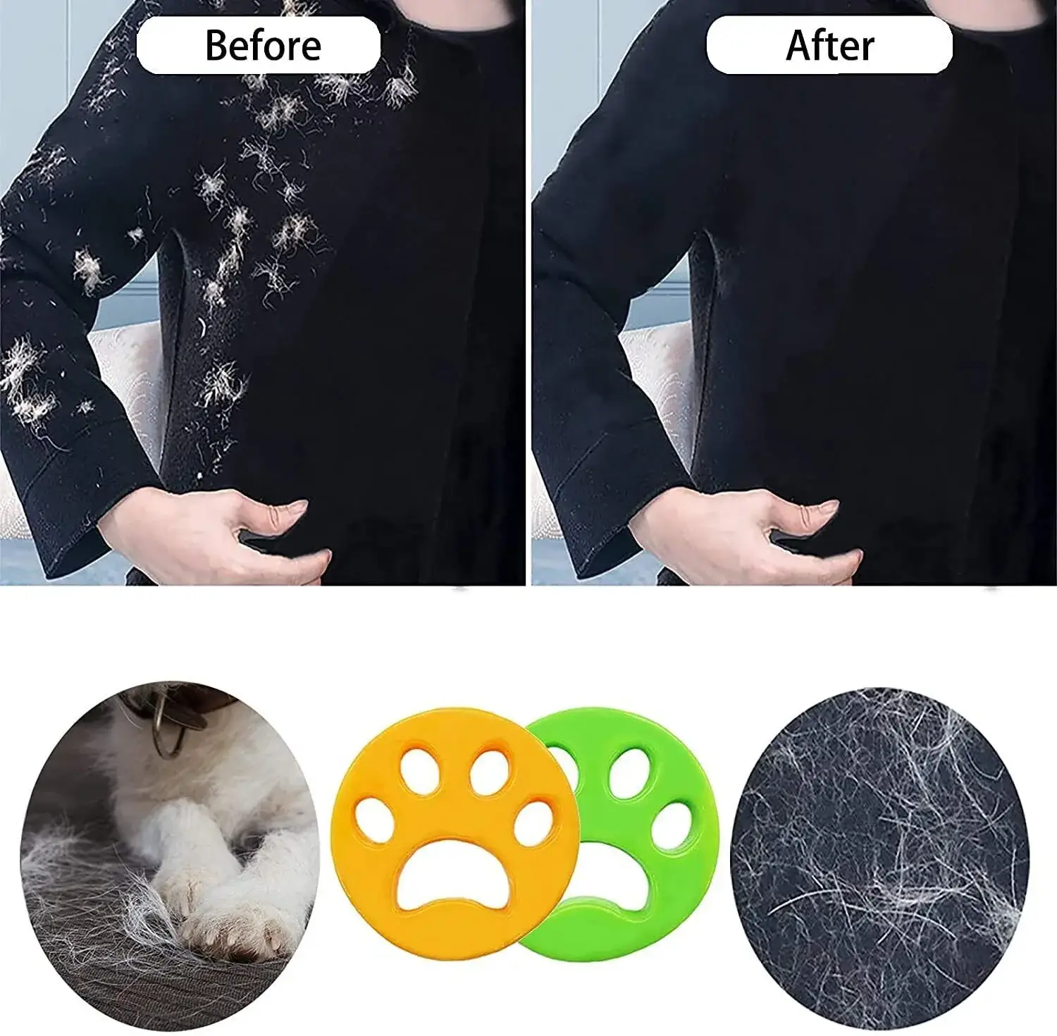 Pet Hair Remover for Laundry UK | Reusable Fur Catcher - Image 4