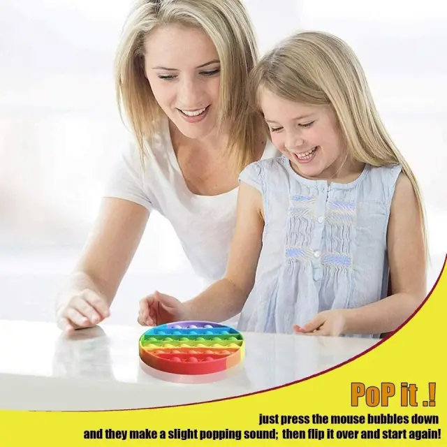 Push Pop Bubble Fidget Toy – Sensory Stress Relief & Fun for All Ages – Pop it toy UK