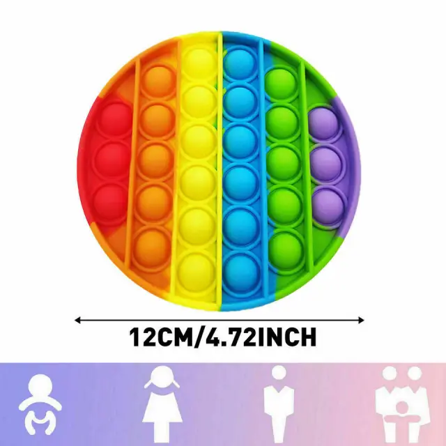 Push Pop Bubble Fidget Toy – Sensory Stress Relief & Fun for All Ages – Pop it toy UK - Image 4