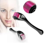 Skin roller for face UK Derma 540 Titanium Micro Needle – 0.25mm to 1.5mm – CE Approved Tool