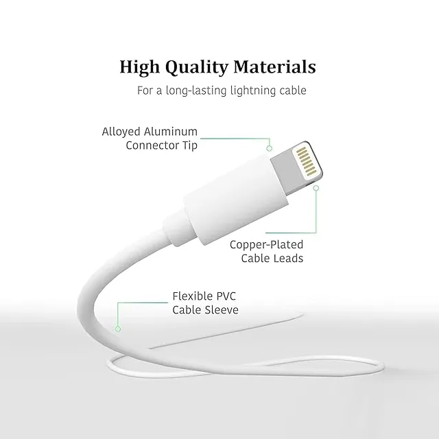 Lightning Extension Cable | 1M iPhone Male to Female UK - Image 2