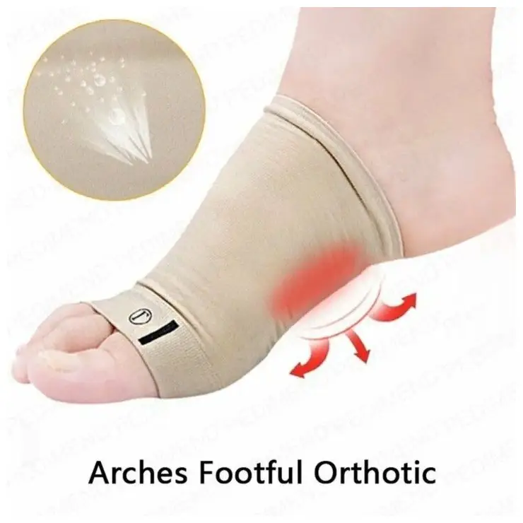 Arch Support Sleeves for Feet – Plantar Fasciitis Brace for Foot Pain Relief, Compression Socks for Heel Spurs & Fallen Arches – Best Selling Product in UK