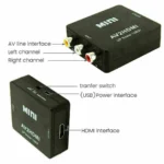 HDMI to AV 1080P RCA CVBS Video Audio Composite Converter – Best Selling Product in UK - Image 4