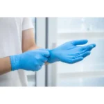 Blue Nitrile/Vinyl Blend Exam Gloves – Powder Free – Best Selling Product in UK - Image 7