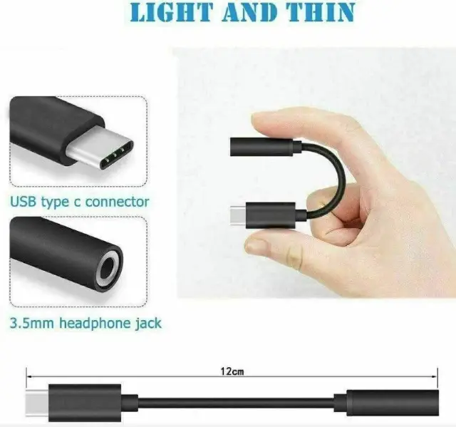 high quality USB C AUX adapter UK – Perfect for All Samsung Smartphones and Devices - Image 2
