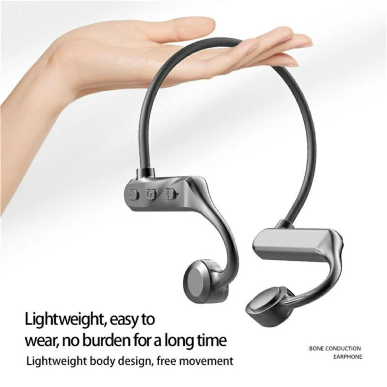 Black K69 Bone Conduction | Best Wireless Earphones in uk - Image 3