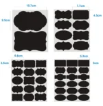 20 Premium Chalkboard Stickers for Jars – Reusable Kitchen Labels - Image 4