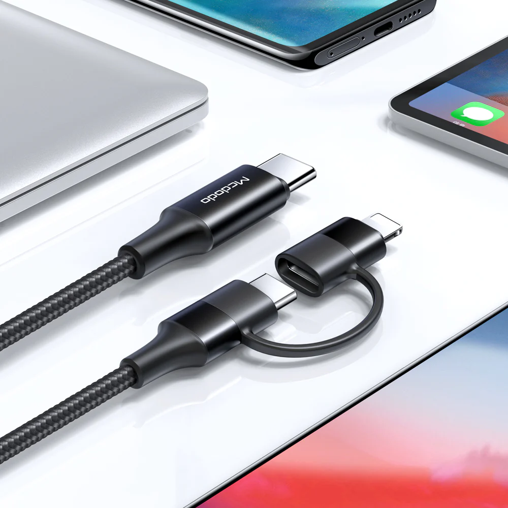 Mcdodo 2-in-1 USB-C Cable – Best Selling Product in UK - Image 2