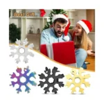 18-in-1 Snowflake Screwdriver Multi-Tool – Black – Best Selling Product in UK - Image 2