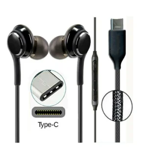 USB Earphones – C type Earphones with Mic wired Best earbuds in uk