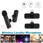 Wireless Lavalier Microphone – Noise-Cancelling Clip-On Mic for Clear Audio | lapel microphone UK - Image 3