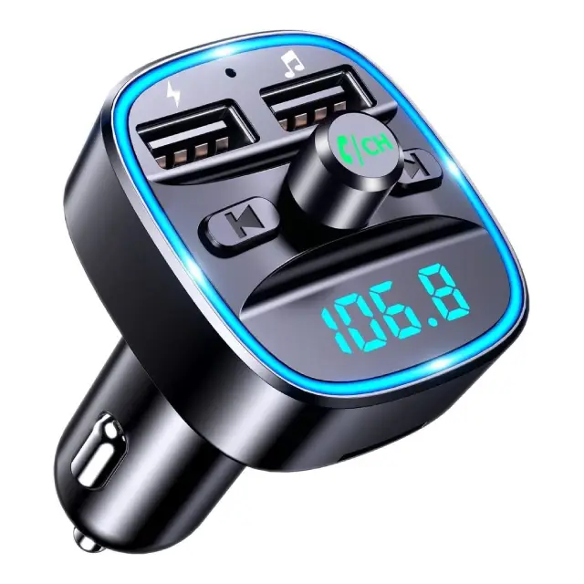 Bluetooth FM Transmitter | A23 Wireless Car Radio Adapter UK