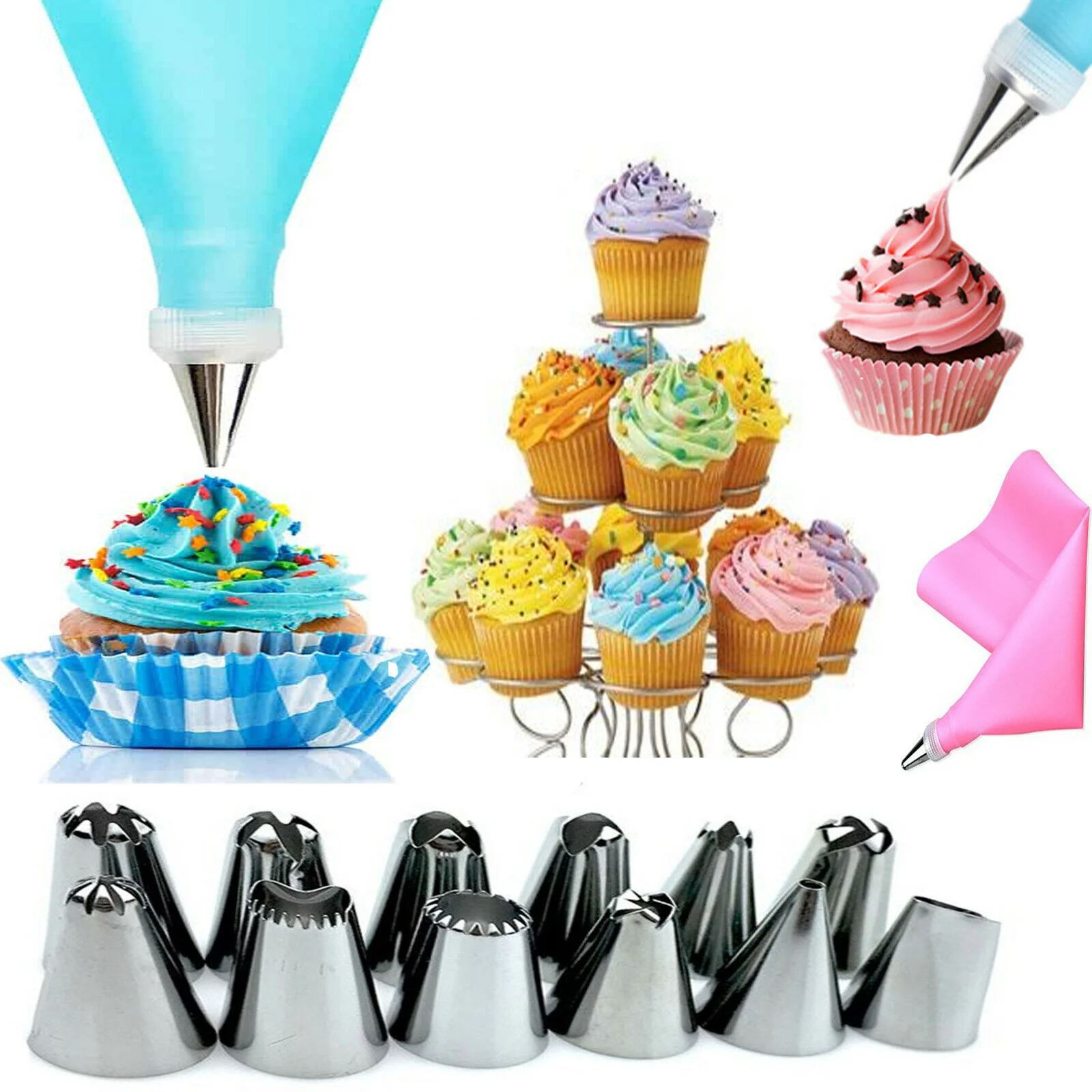 12-Piece Cake Decorating Set – Best Seller in UK for Home Bakers