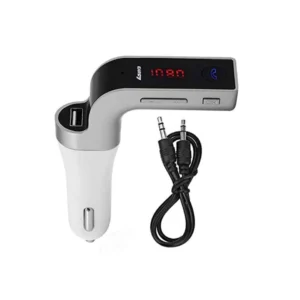 Bluetooth FM Transmitter for Car Accessories +  USB Charger, Hands-Free
