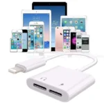 Dual Lightning Splitter | Audio & Charger Adapter UK - Image 4