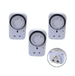 HBN 24 Hour Programmable Mechanical Timer Plug Switch, Energy Saving – Best Selling Product in UK - Image 3