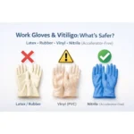 Blue Nitrile/Vinyl Blend Exam Gloves – Powder Free – Best Selling Product in UK - Image 5