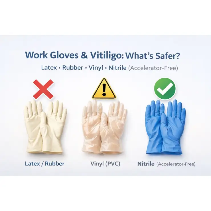 Blue Nitrile/Vinyl Blend Exam Gloves – Powder Free – Best Selling Product in UK - Image 5
