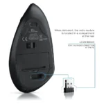 Ergonomic Vertical Mouse | Wireless PC Mouse UK - Image 4