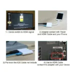 Lightning HDMI Adapter | 1080P TV AV Cable iPhone UK - Image 4
