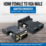 HDMI Male to VGA Female Converter – Digital to Analog Adapter – Best Selling Product in UK - Image 4