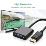 DP to VGA Adapter | HD Display Converter UK - Image 3