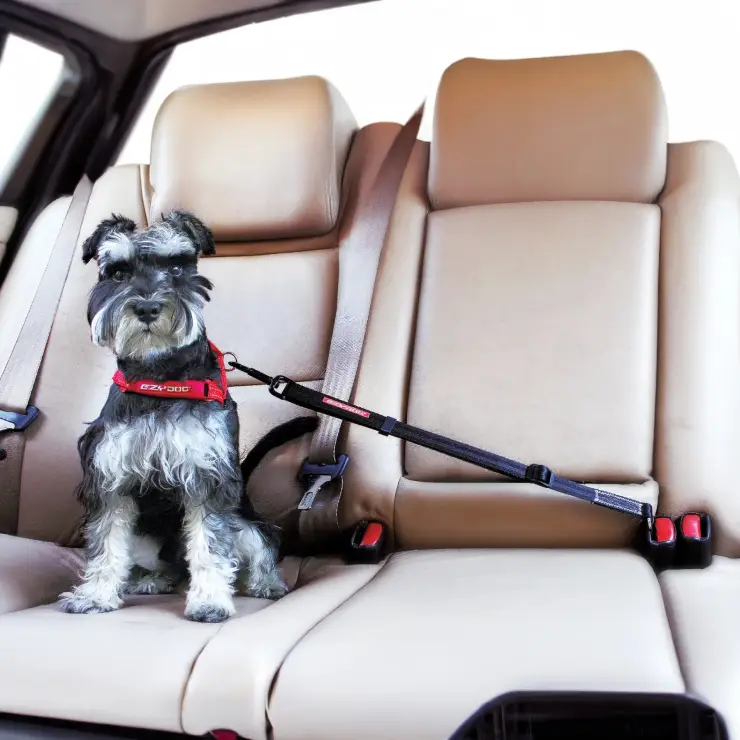 Black Car Seat Belt for Dogs – Adjustable Travel Restraint System for Small to Large Pups – Best Selling Product in UK - Image 4