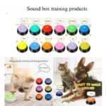 Dog Voice Button | Red Blue Green Yellow Pink UK