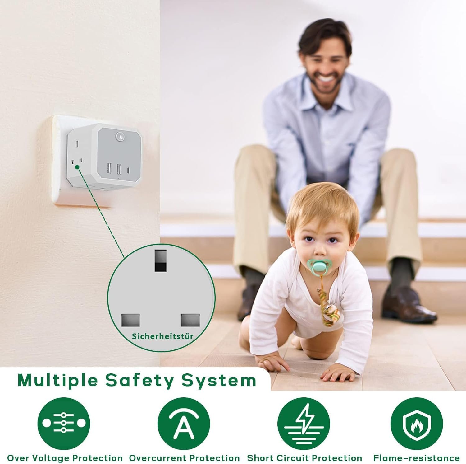Double Plug Adaptor – Best Selling Product in UK - Image 4