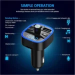 Bluetooth FM Transmitter | A23 Wireless Car Radio Adapter UK - Image 4