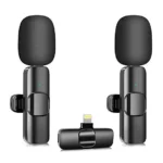 Dual Wireless Lavalier Microphone for iPhone, iPad – Perfect for Video Conferencing, Recording, and Live Streaming – Best Selling Product in UK - Image 3